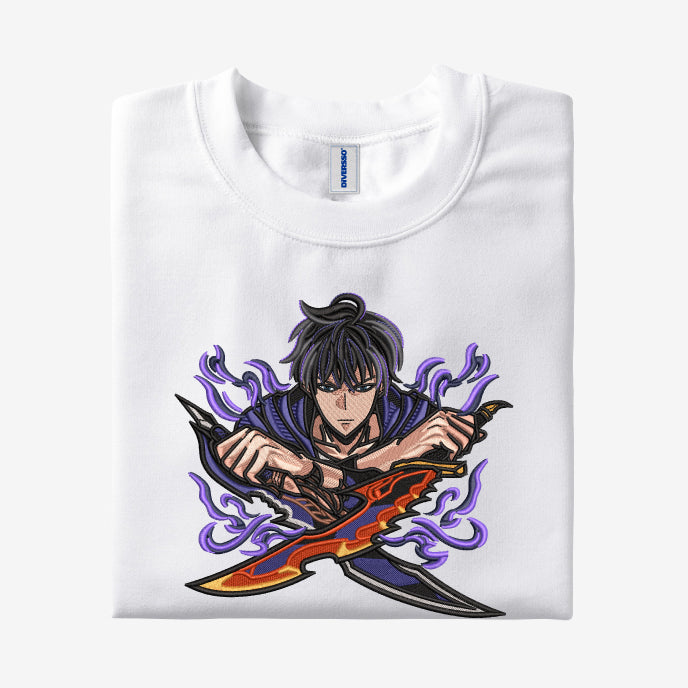 1 - SUNG JIN-WOO - SOLO LEVELING - EDICION ESPECIAL - CAMISETA