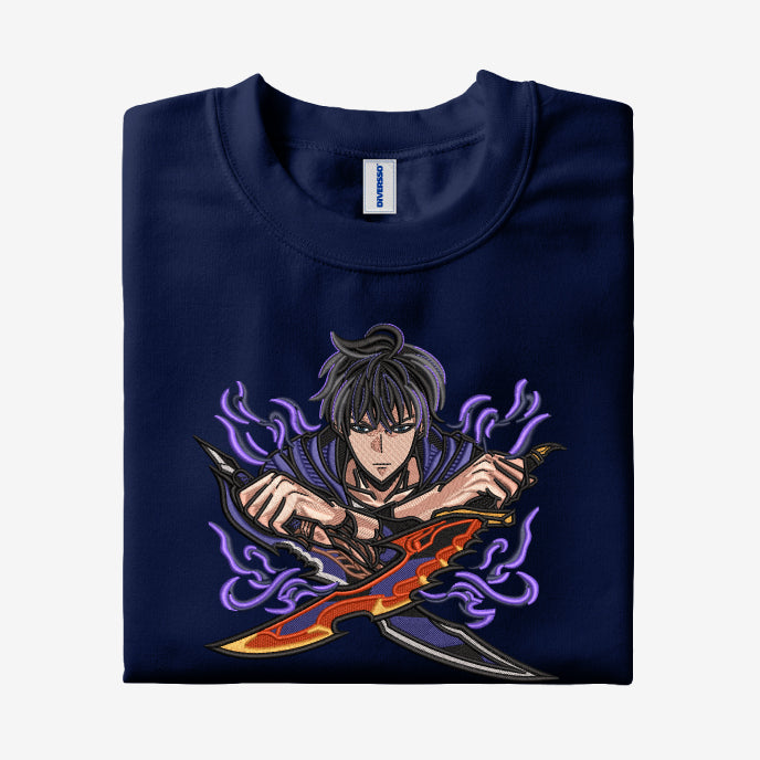 1 - SUNG JIN-WOO - SOLO LEVELING - EDICION ESPECIAL - CAMISETA