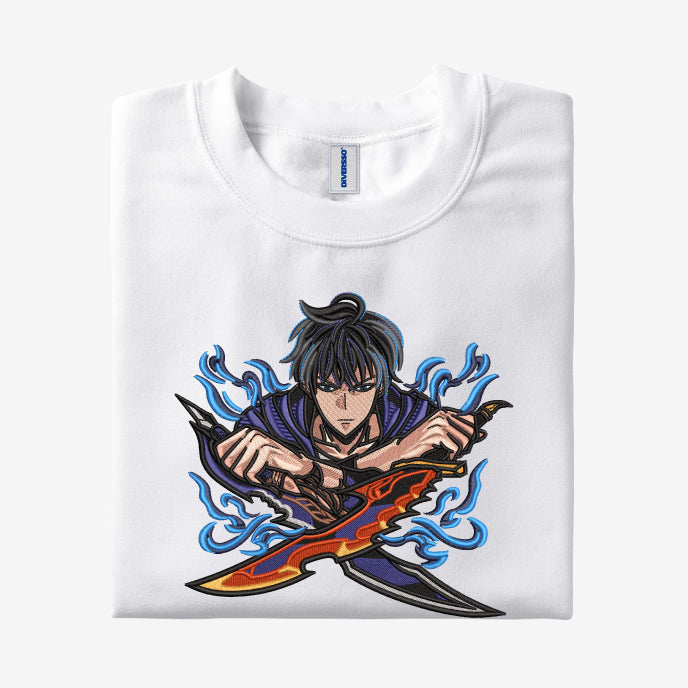 1 - SUNG JIN-WOO - SOLO LEVELING - EDICION ESPECIAL - CAMISETA