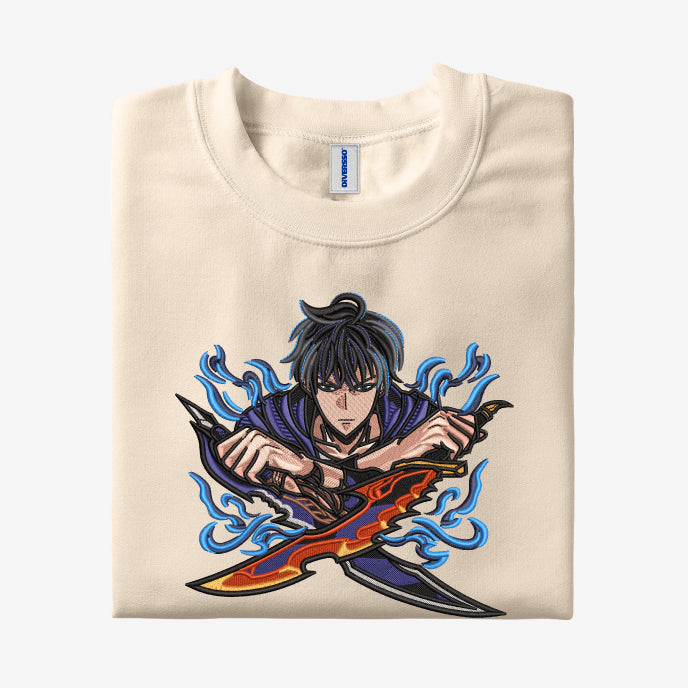 1 - SUNG JIN-WOO - SOLO LEVELING - EDICION ESPECIAL - CAMISETA