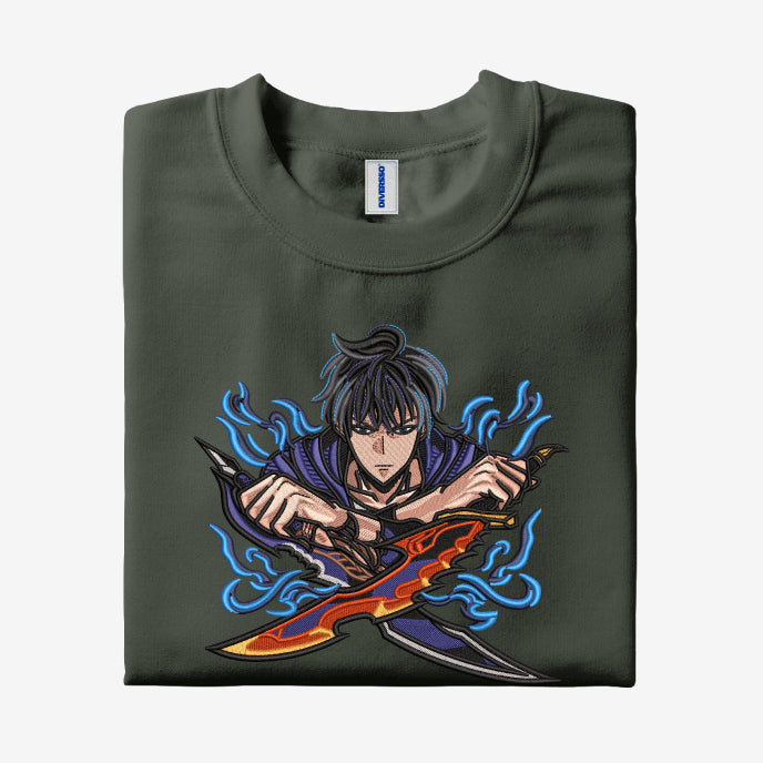 1 - SUNG JIN-WOO - SOLO LEVELING - EDICION ESPECIAL - CAMISETA