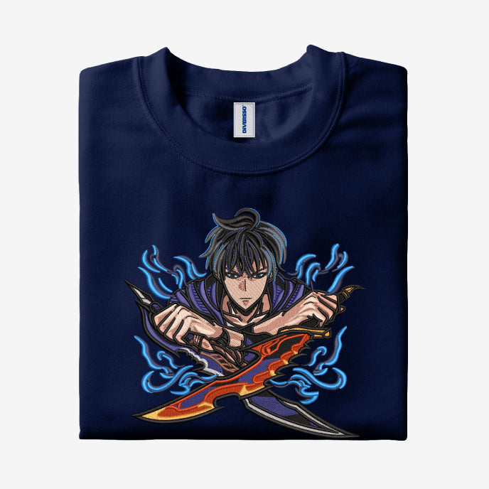 1 - SUNG JIN-WOO - SOLO LEVELING - EDICION ESPECIAL - CAMISETA