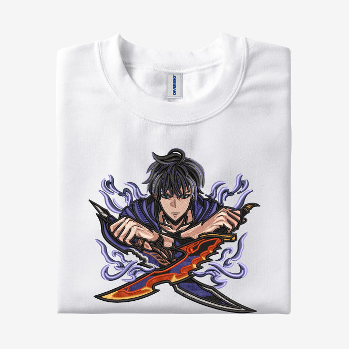1 - SUNG JIN-WOO - SOLO LEVELING - EDICION ESPECIAL - CAMISETA