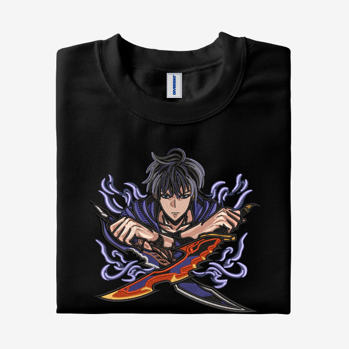 1 - SUNG JIN-WOO - SOLO LEVELING - EDICION ESPECIAL - CAMISETA