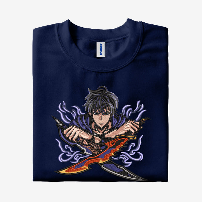 1 - SUNG JIN-WOO - SOLO LEVELING - EDICION ESPECIAL - CAMISETA