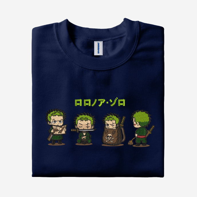 1- RORONOA ZORO 7.0 - CAMISETA