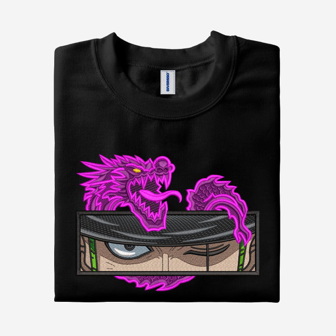 1- RORONOA ZORO 8.0 - CAMISETA