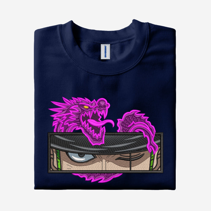 1- RORONOA ZORO 8.0 - CAMISETA