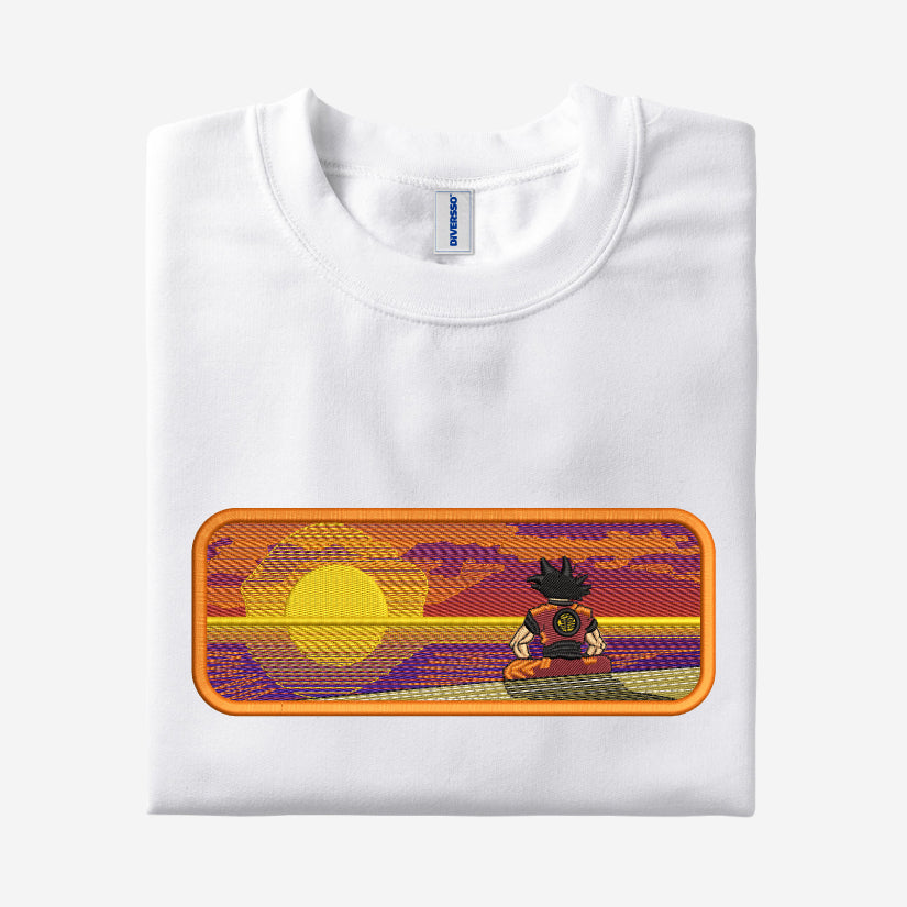 1- GOKU SUNSET - CAMISETA