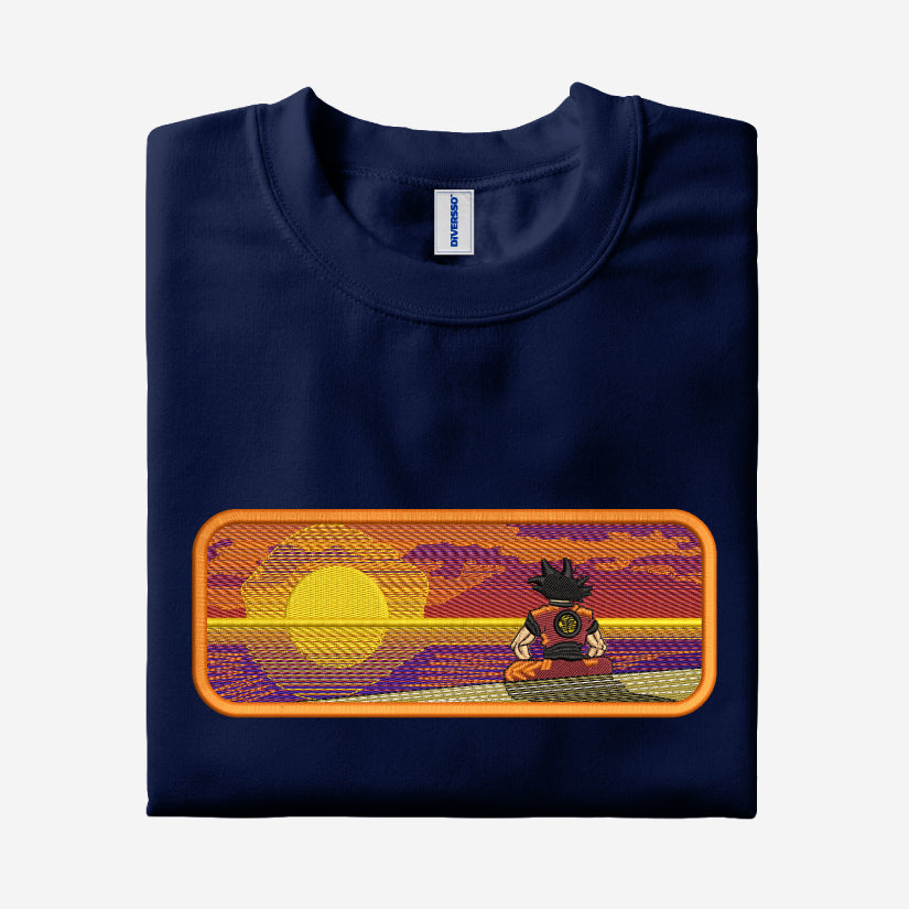 1- GOKU SUNSET - CAMISETA