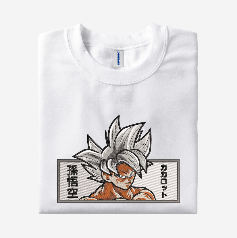 1- GOKU ULTRA INSTINTO - CAMISETA