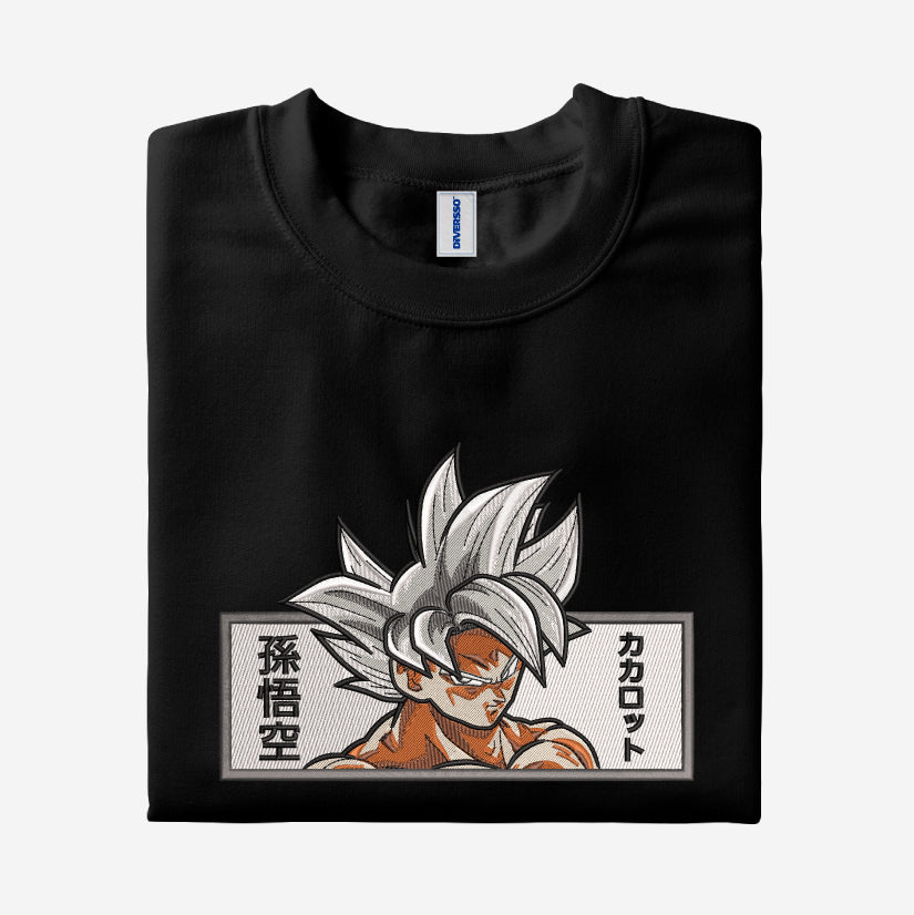 1- GOKU ULTRA INSTINTO - CAMISETA