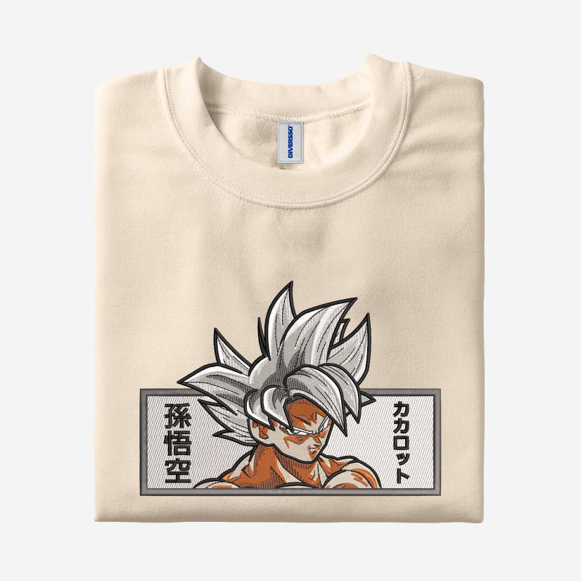 1- GOKU ULTRA INSTINTO - CAMISETA