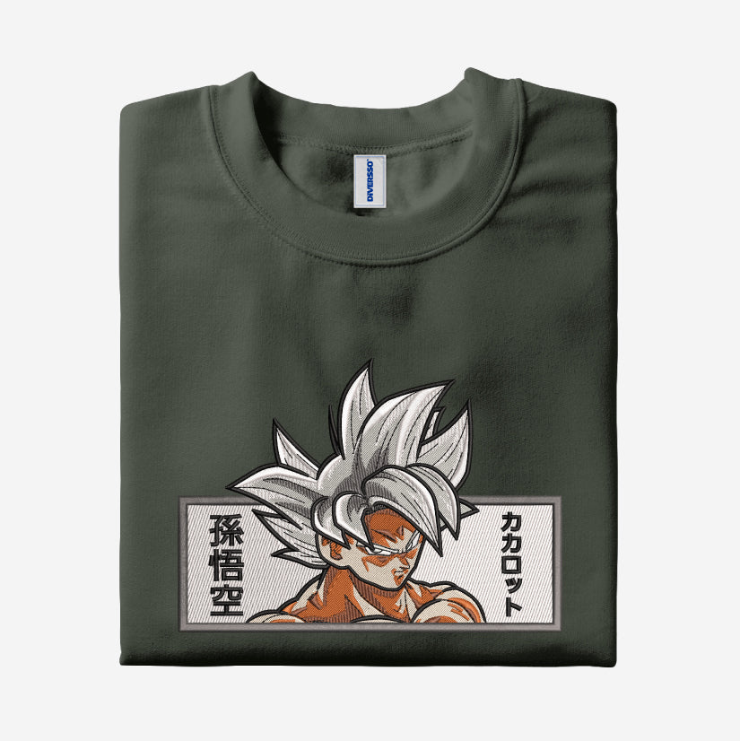 1- GOKU ULTRA INSTINTO - CAMISETA