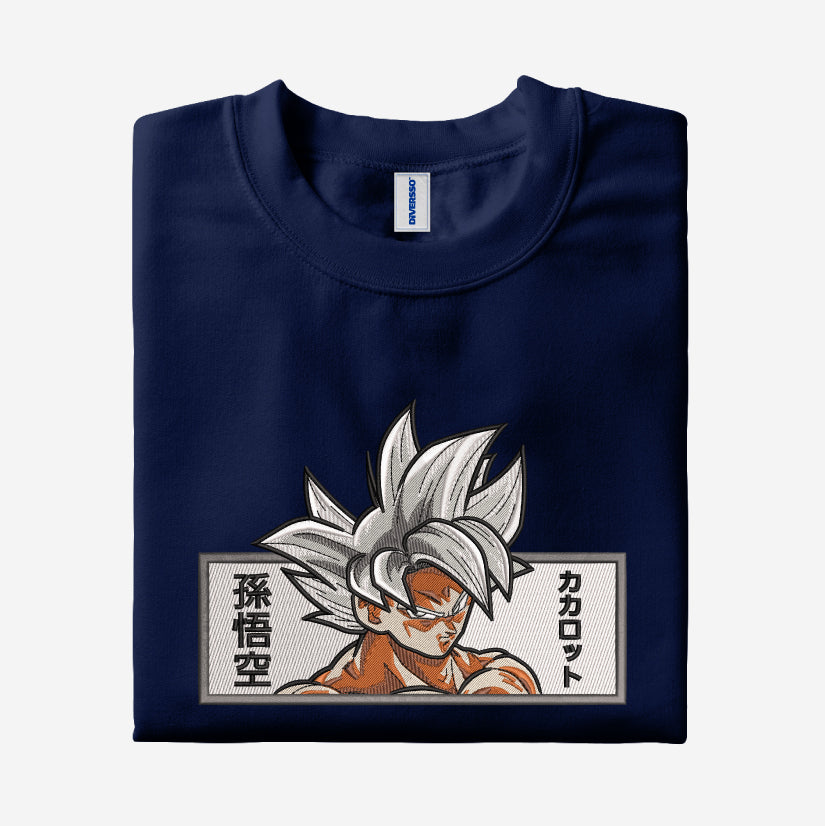 1- GOKU ULTRA INSTINTO - CAMISETA