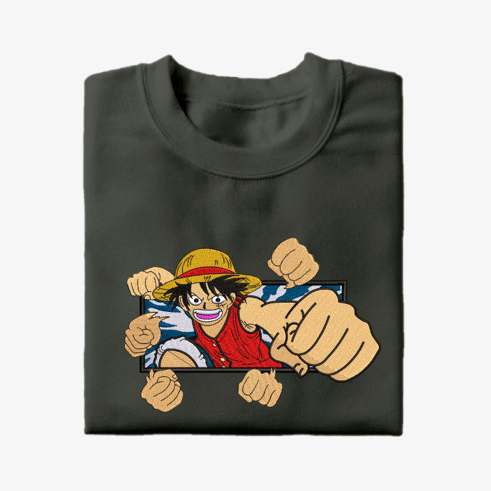 LUFFY - GOMU GOMU NO GATLING - CAMISETA