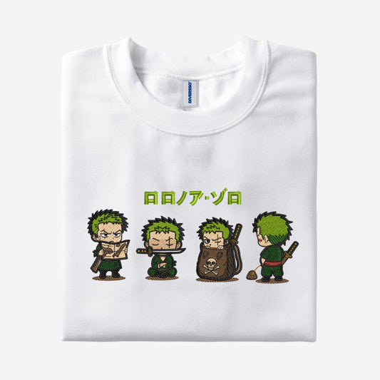 1- RORONOA ZORO 7.0 - CAMISETA