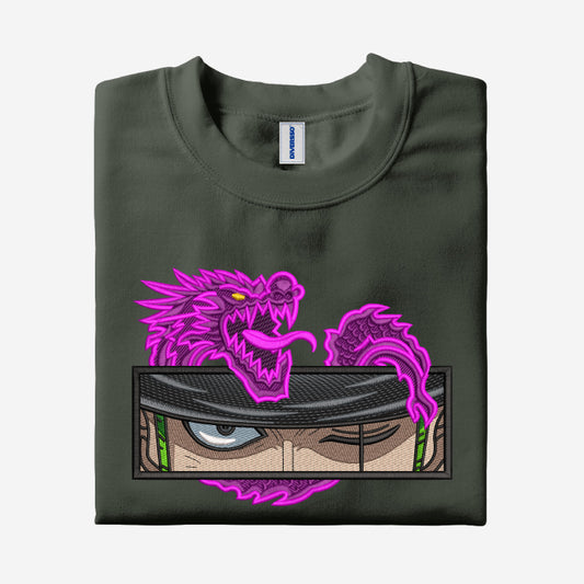 1- RORONOA ZORO 8.0  - CAMISETA