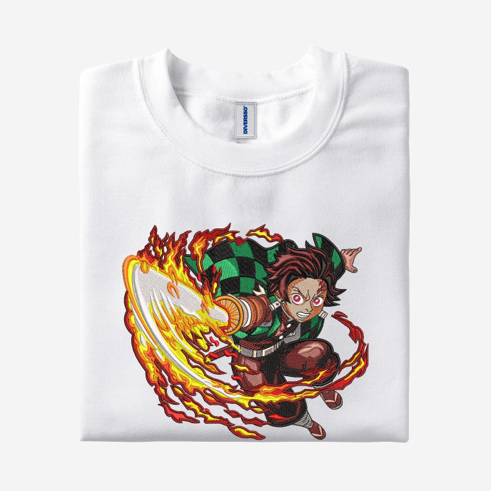 1- TANJIRO KAMADO 2.0 - DEMON SLAYER  - CAMISETA