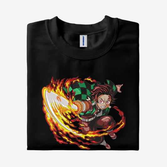 1- TANJIRO KAMADO 2.0 - DEMON SLAYER  - CAMISETA