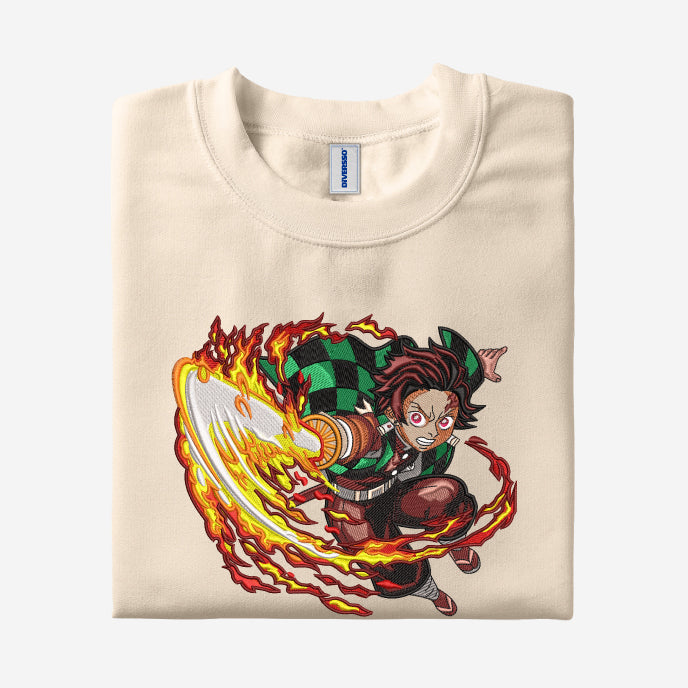 1- TANJIRO KAMADO 2.0 - DEMON SLAYER  - CAMISETA