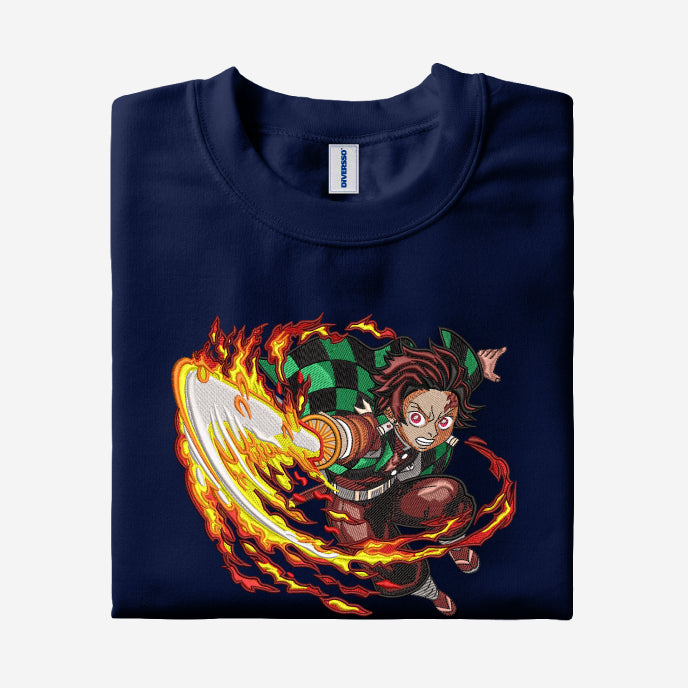 1- TANJIRO KAMADO 2.0 - DEMON SLAYER  - CAMISETA
