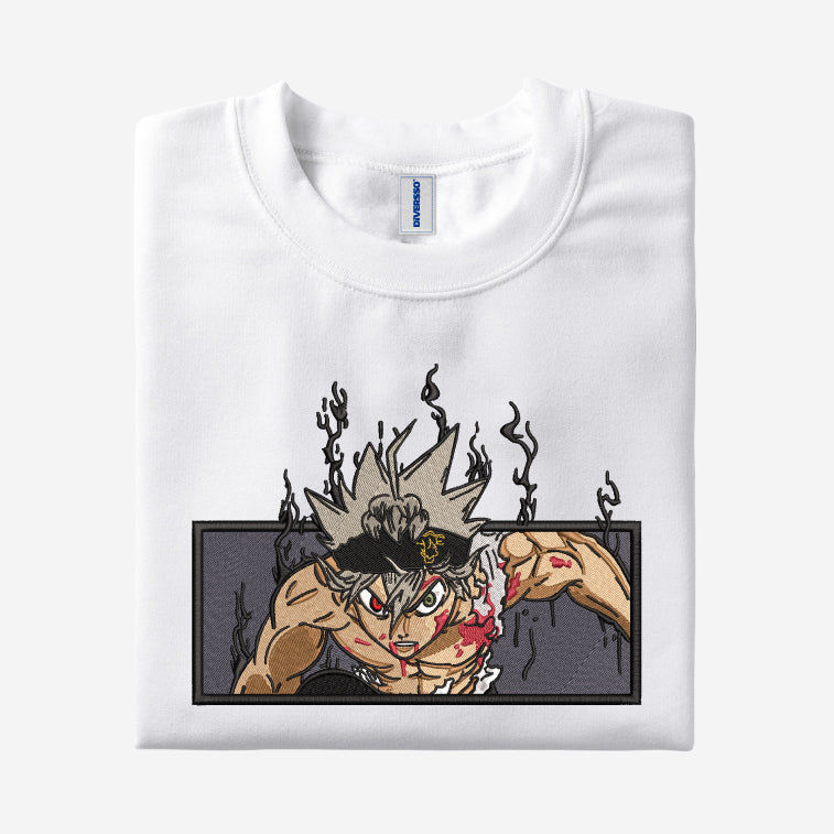 1- ASTA - BLACK CLOVER - CAMISETA