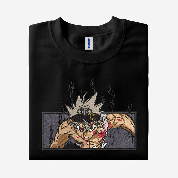 1- ASTA - BLACK CLOVER - CAMISETA