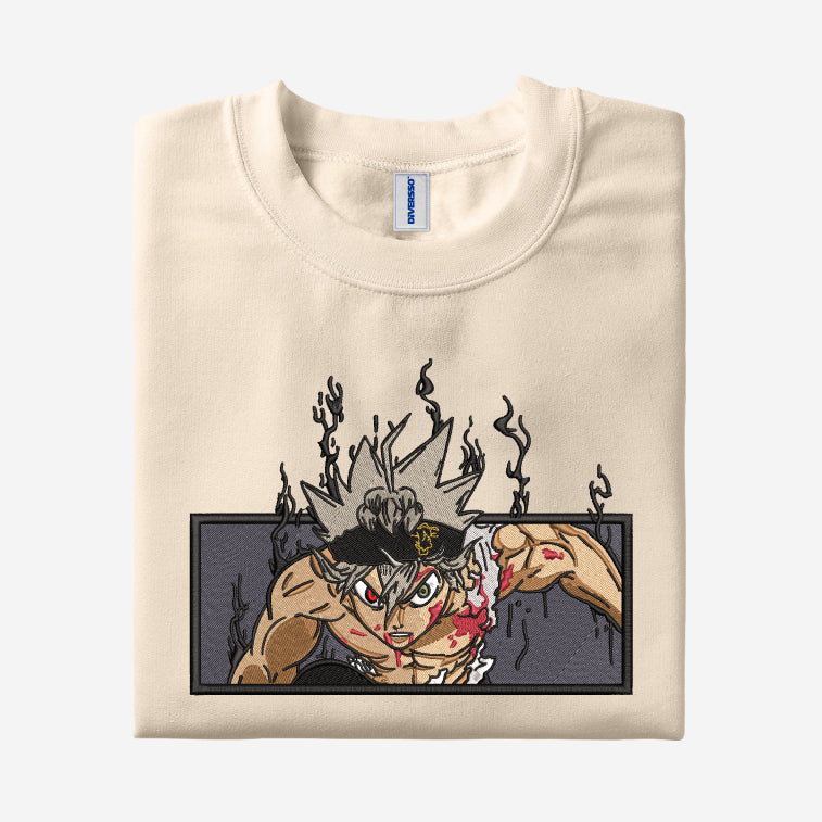 1- ASTA - BLACK CLOVER - CAMISETA
