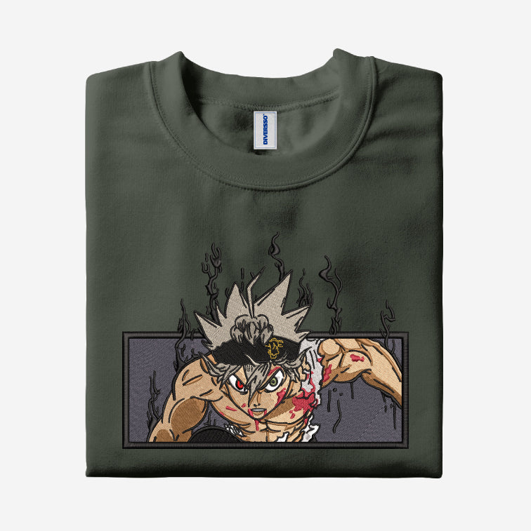 1- ASTA - BLACK CLOVER - CAMISETA