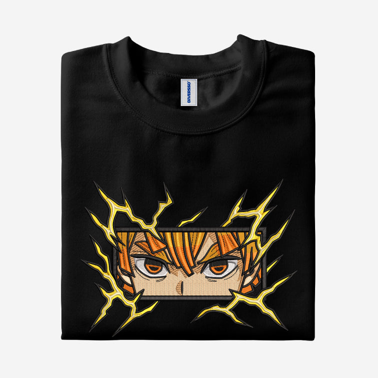 1- ZENITSU - DEMON SLAYER 2.0 - CAMISETA