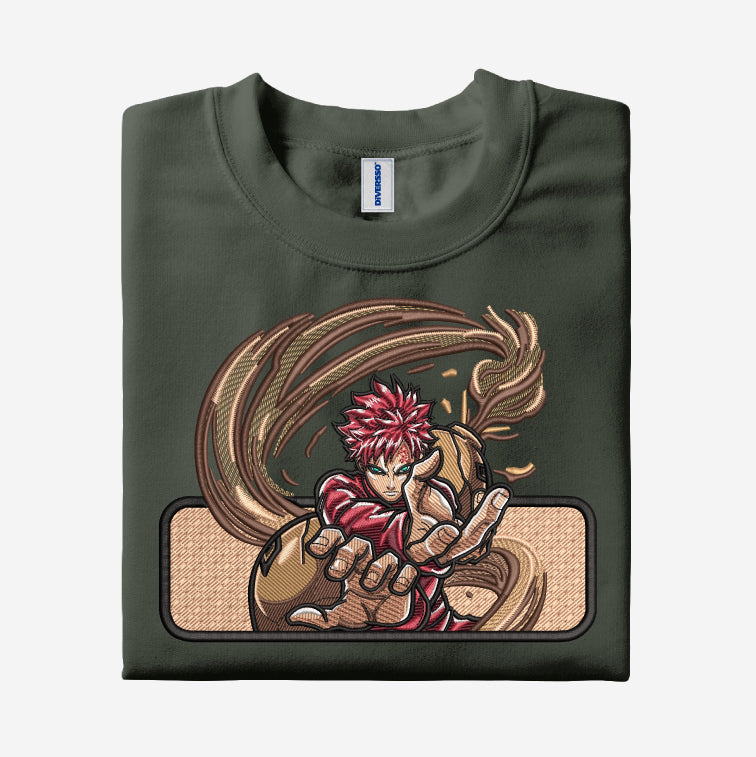 1- GAARA 2.0 - NARUTO - CAMISETA