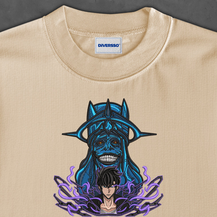 SUNG JIN-WOO - SOLO LEVELING - OVERSIZE TELA PESADA