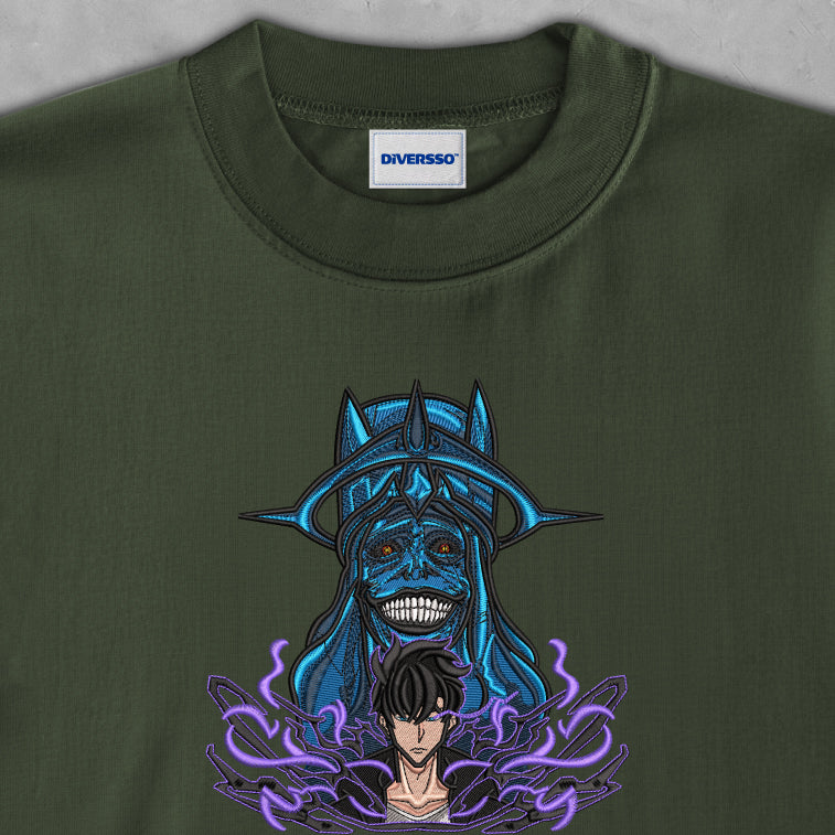 SUNG JIN-WOO - SOLO LEVELING - OVERSIZE TELA PESADA