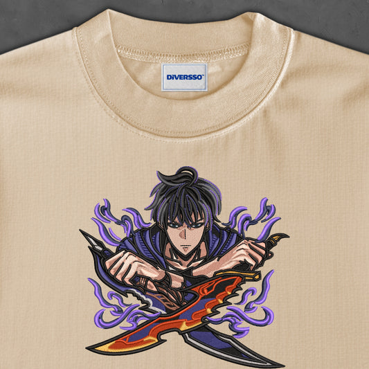 SUNG JIN-WOO - SOLO LEVELING 1.0 - OVERSIZE TELA PESADA