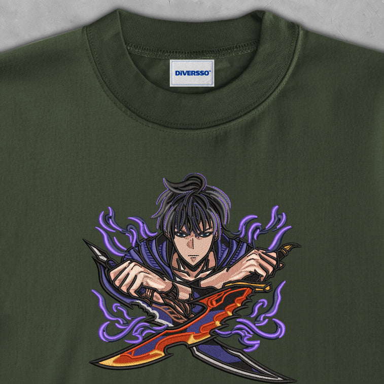 SUNG JIN-WOO - SOLO LEVELING 1.0 - OVERSIZE TELA PESADA