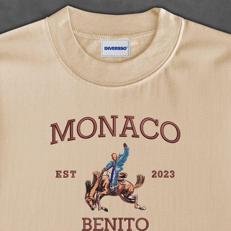 NADIE SABE - BAD BUNNY - MONACO - OVERSIZE TELA PESADA