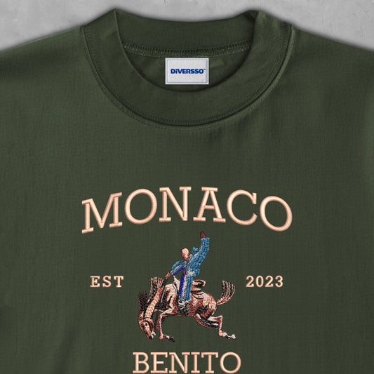 NADIE SABE - BAD BUNNY - MONACO - OVERSIZE TELA PESADA