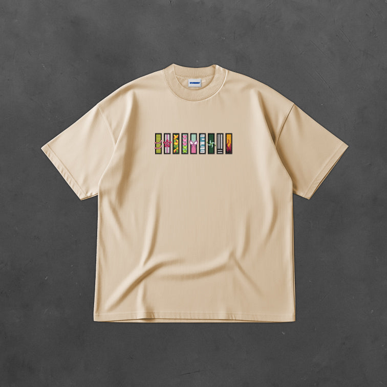 1- DEMON SLAYER - HASHIRA - OVERSIZE TELA PESADA