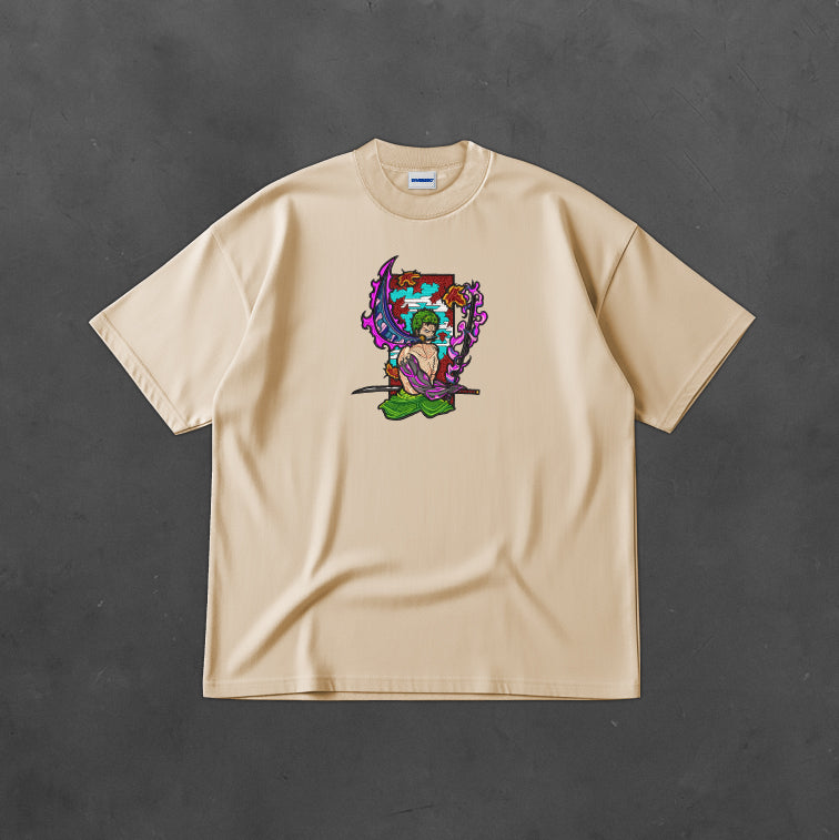 RORONOA ZORO - EDICION ESPECIAL - OVERSIZE TELA PESADA