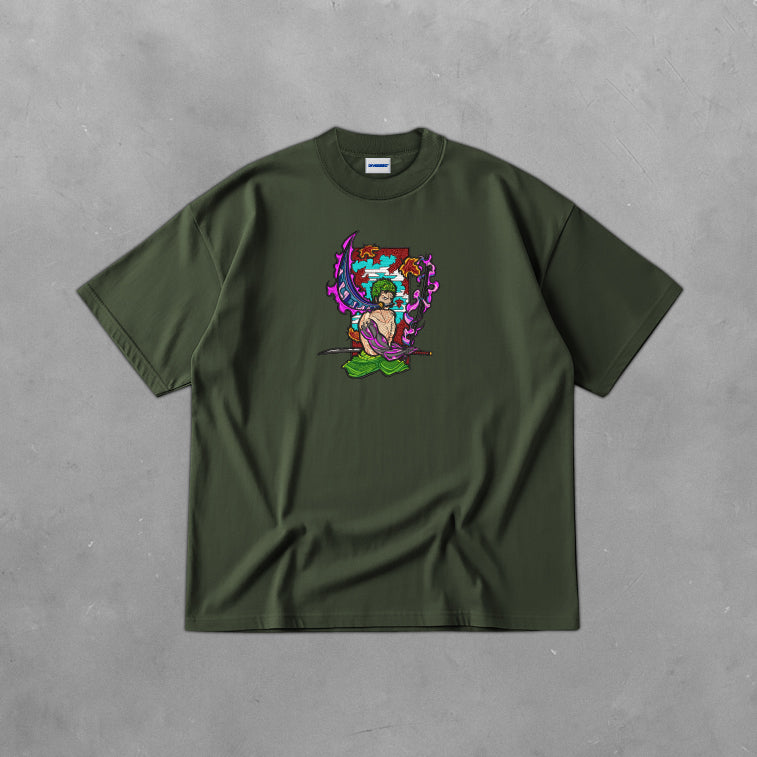 RORONOA ZORO - EDICION ESPECIAL - OVERSIZE TELA PESADA