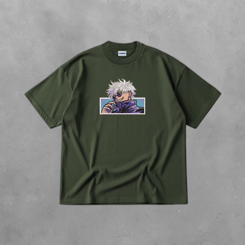 SATORU GOJO 4.0 - EDICION ESPECIAL - OVERSIZE TELA PESADA