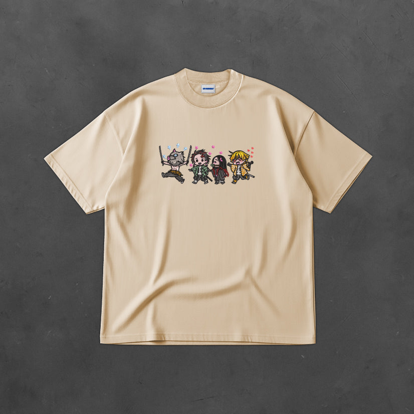 1- DEMON SLAYER - KIMETSU NO YAIBA - OVERSIZE TELA PESADA